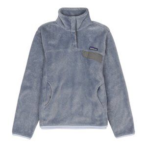 Patagonia | Re-Tool Snap-T Pocket Pullover Fleece Narwhal Grey - Beluga X-Dye